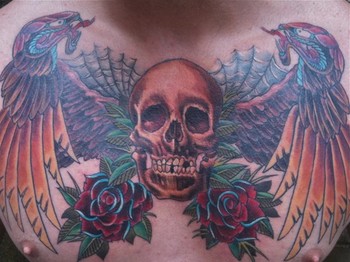 Mason - Skull Chest, with traditional elements